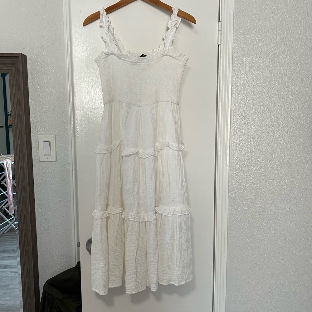 White dress